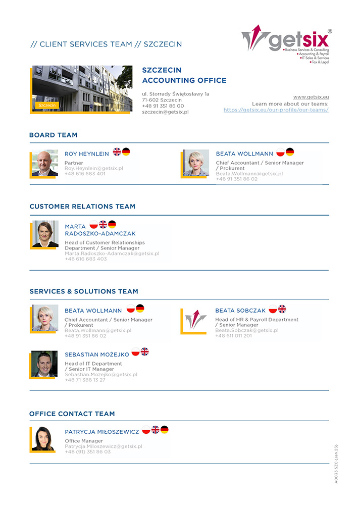 Client Services Teams - Szczecin