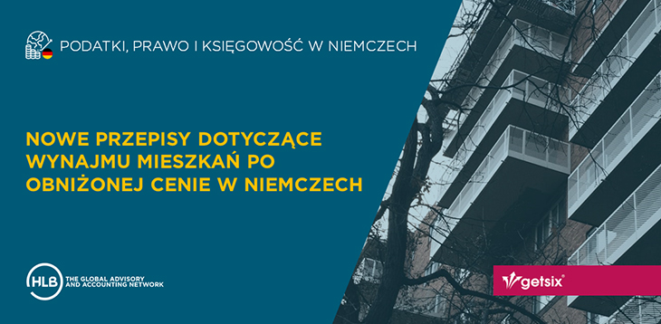 Nowe przepisy dotyczące wynajmu mieszkań po obniżonej cenie w Niemczech