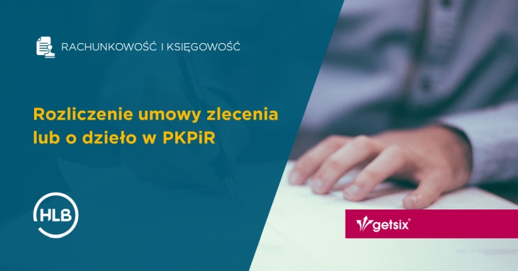 Rozliczenie umowy zlecenia lub o dzieło w PKPiR