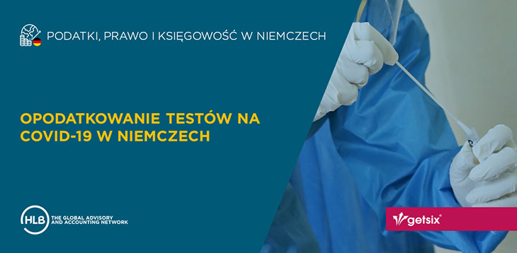 Opodatkowanie testów na COVID-19 w Niemczech