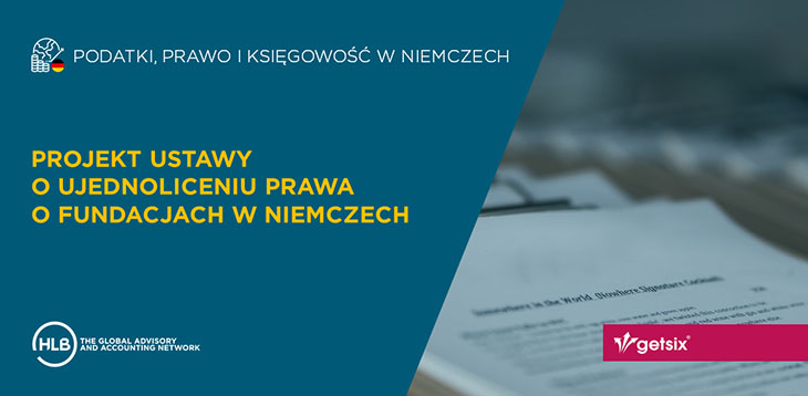 Projekt ustawy o ujednoliceniu prawa o fundacjach w Niemczech