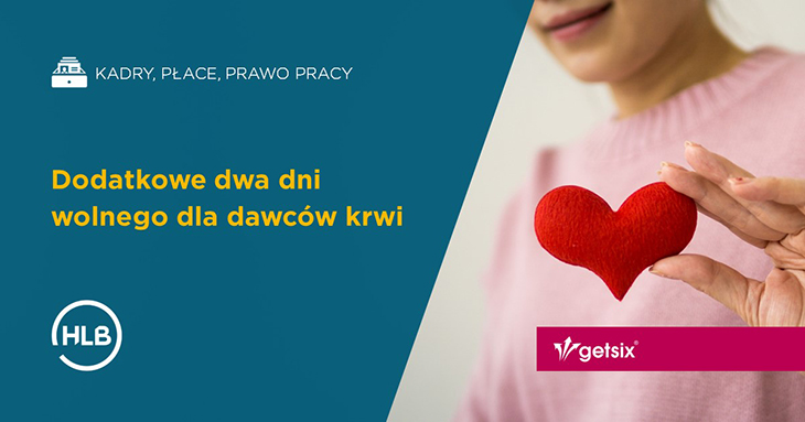 Dodatkowe dwa dni wolnego dla dawców krwi