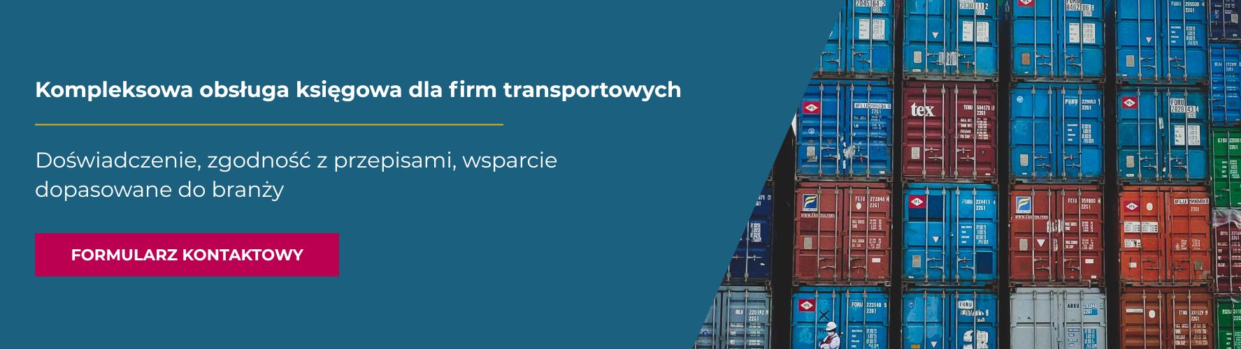 Biuro rachunkowe dla firmy transportowej
