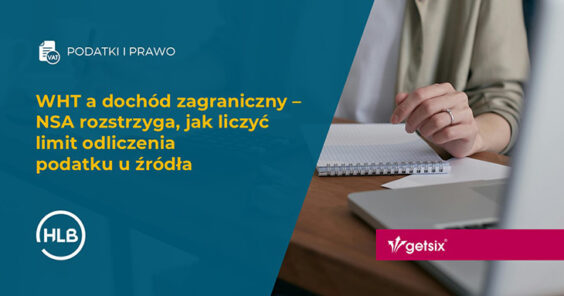 WHT a dochód zagraniczny