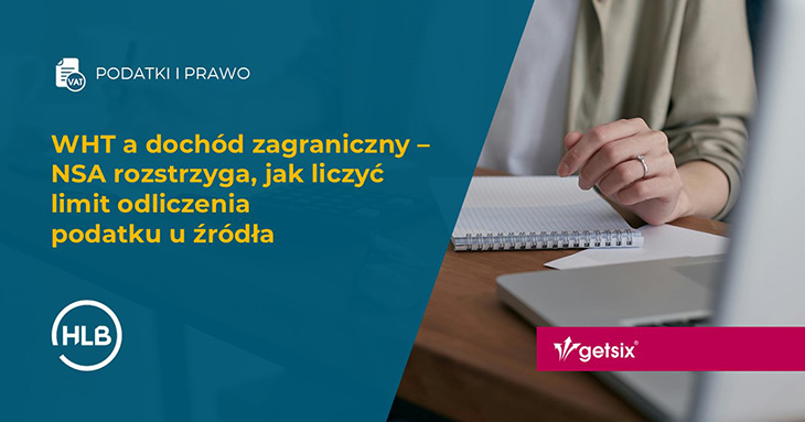 WHT a dochód zagraniczny