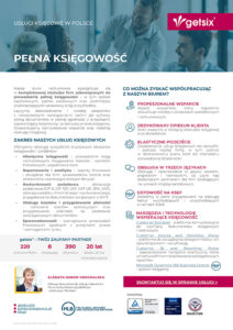 Pełna księgowość - One Pager