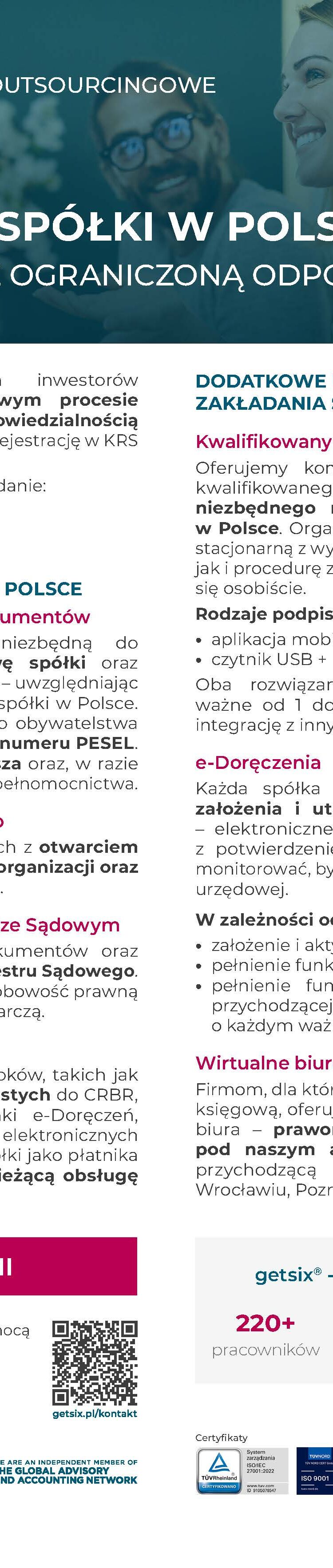 Rejestracja spółki w Polsce – Założenie spółki z ograniczoną odpowiedzialnością