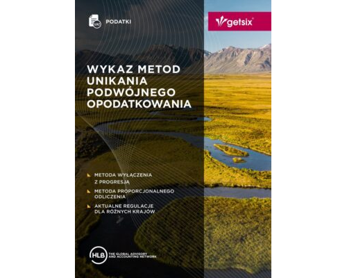 Wykaz metod unikania podwójnego opodatkowania